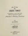 Cover image for How to know the Jaques family