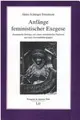 Cover image for Anfänge feministischer Exegese.
