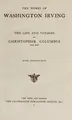 Cover image for A history of the life and voyages of Christopher Columbus.
