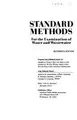 Cover image for Standard Methods for the Examination of Water and Wastewater