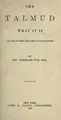 Cover image for The Talmud
