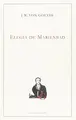 Cover image for Elegía de Marienbad