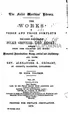 Cover image for The works in verse and prose complete of the Right Honourable Fulke Greville, lord Brooke ...