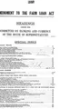 Cover image for Amendment to the Farm loan act.