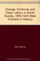 Cover image for Change, continuity and class