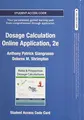 Cover image for Dosage Calculation Online Application for Ratio-Proportion Dosage Calculations -- CourseCompass Access Card