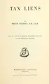 Cover image for Tax liens