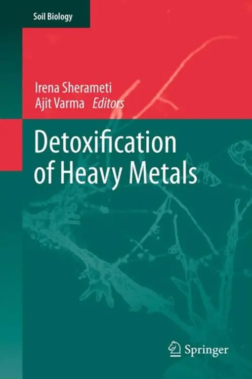 Detoxification of heavy metals cover