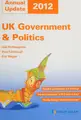 Cover image for UK Government and Politics 2012