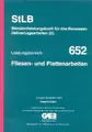 Cover image for Leistungsbereich 652. Fliesen- und Plattenarbeiten. Mit Preisen in Euro.