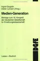 Cover image for Medien-Generation