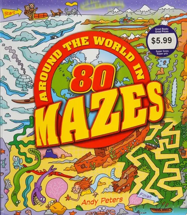 Around the World in 80 Mazes cover