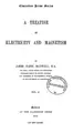 Cover image for Treatise on electricity and magnetism