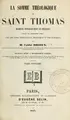 Cover image for La somme théologique de Saint Thomas