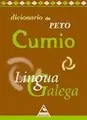 Cover image for Dicionario de peto Cumio da Lingua Galega