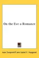 Cover image for On the Eve a Romance