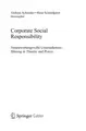 Cover image for Corporate Social Responsibility
