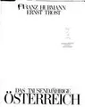 Cover image for Das tausendjährige Österreich