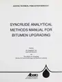 Cover image for Syncrude analytical methods manual for bitumen upgrading