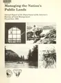 Cover image for Managing the Nation's public lands