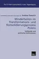 Cover image for Minderheiten im Transformations- und Konsolidierungsprozess Polens