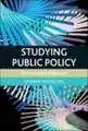 Cover image for Studying Public Policy