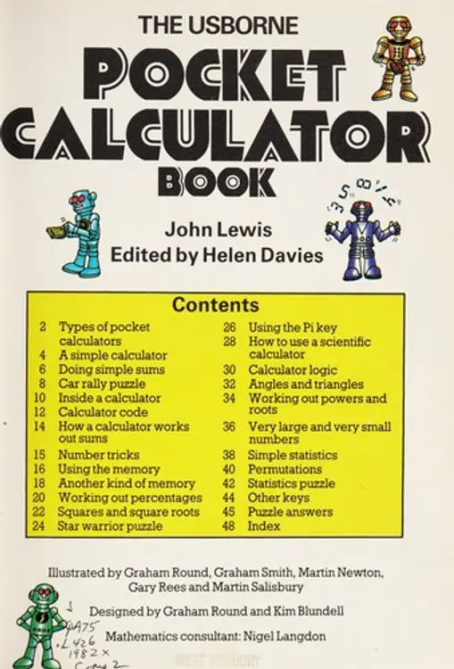 Usborne Pocket Calculator Book Reading Length usborne-pocket-calculator-book-reading-length