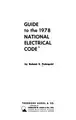 Cover image for Guide to the 1978 National electrical code