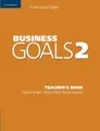 Cover image for Business Goals 2 Teacher's Book
