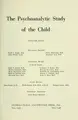 Cover image for Psychoanalytic study of the child