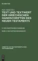 Cover image for Matthäusevangelium : Bd 2. 1 : Handschriftenliste und Vergleichende Beschreibung. Bd 2. 2