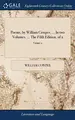 Cover image for Poems, by William Cowper, ... In two Volumes. ... The Fifth Edition. of 2; Volume 2