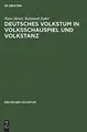 Cover image for Deutsches Volkstum in Volksschauspiel und Volkstanz