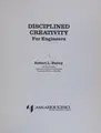 Cover image for Disciplined Creativity for Engineers