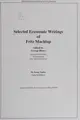 Cover image for Selected economic writings of Fritz Machlup