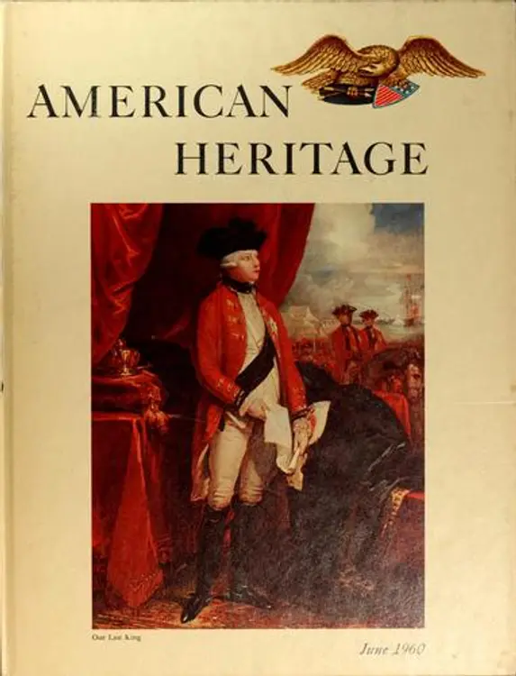 American heritage: June 1962, Volume XIII, Number 4 cover