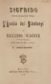 Cover image for Sigfrido