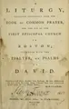 Cover image for A liturgy, collected principally from the Book of common prayer