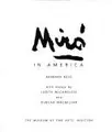 Cover image for Miró in America