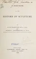Cover image for A text-book of the history of sculpture.