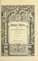 Cover image for [Friedrich v.] Schillers Werke