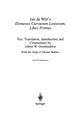 Cover image for Jan de Witt's Elementa Curvarum Linearum, Liber Primus