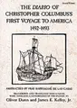 Cover image for The Diario of Christopher Columbus's First Voyage to America, 1492-1493 (American Exploration & Travel Series, Vol 70)