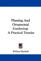 Cover image for Planting And Ornamental Gardening