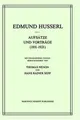 Cover image for Aufsätze und Vorträge 1911-1921 (Husserliana: Edmund Husserl)