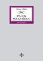 Cover image for Canon sociológico