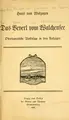 Cover image for Das Veverl vom Walchensee