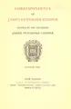 Cover image for Correspondence of James Fenimore Cooper