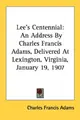 Cover image for Lee's Centennial
