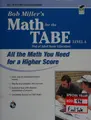 Cover image for Bob Miller's math for the TABE, level A, Test of Adult Basic Education